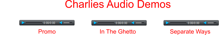 Charlies Audio Demos Promo In The Ghetto Separate Ways
